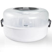 Alecto BW-04 - Microwave bottle sterilizer, white - ChelinoBaby Online