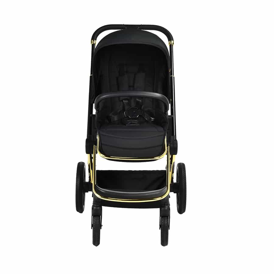 Maverick 2 in 1 Yellow Gold & Black Travel System - ChelinoBaby Online