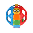 Baby Einstein Bendy Ball Rattle Toy with cheerful caterpillar design.