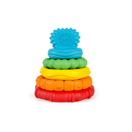 Baby Einstein Stack & Teether Multi-Textured Toy Set for infants.