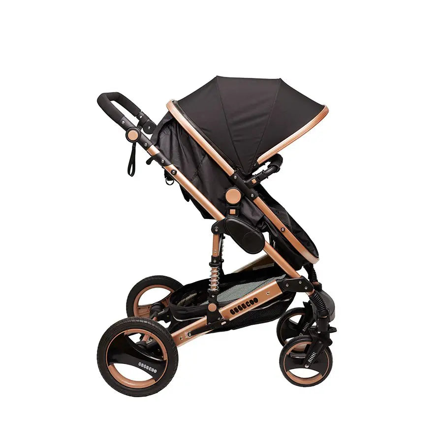 Bee Black & Gold Stroller - ChelinoBaby Online