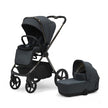 Bella III Graphite stroller and carry cot 2-in-1 travel system, sleek design for stylish and practical parenting.