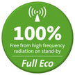 Alecto DBX-125 - Full Eco DECT baby monitor, white/anthracite - ChelinoBaby Online