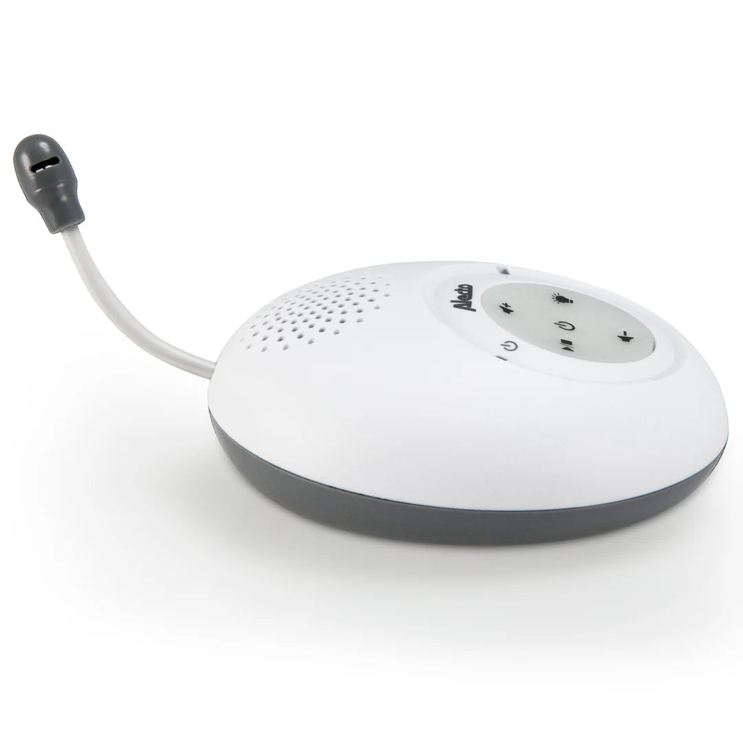 Alecto DBX-125 - Full Eco DECT baby monitor, white/anthracite - ChelinoBaby Online