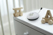 Alecto DBX-125 - Full Eco DECT baby monitor, white/anthracite - ChelinoBaby Online