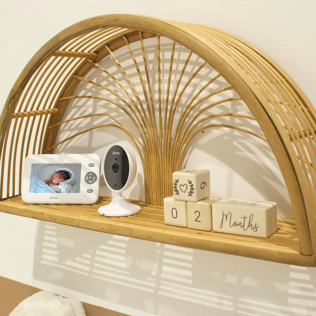 Alecto DVM-140 - Video baby monitor with 4.3" colour display, white - ChelinoBaby Online
