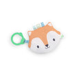 Soft plush fox crinkle toy ING Crinklet Kitt for babies 0-36 months.