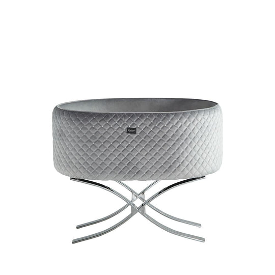 Khloe Cot Silver & Grey - ChelinoBaby Online