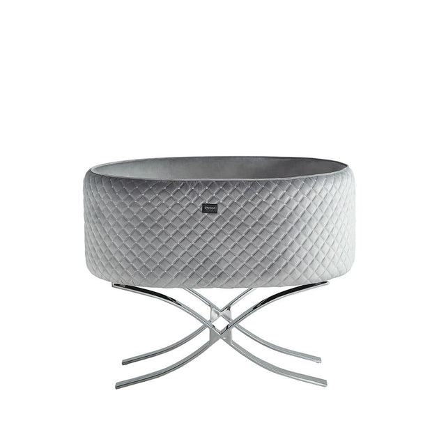 Khloe Cot Silver & Grey - ChelinoBaby Online