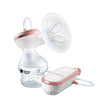 Tommee Tippee Made For Me Single Electric Breast Pump with massaging silicone cup and USB rechargeable power unit