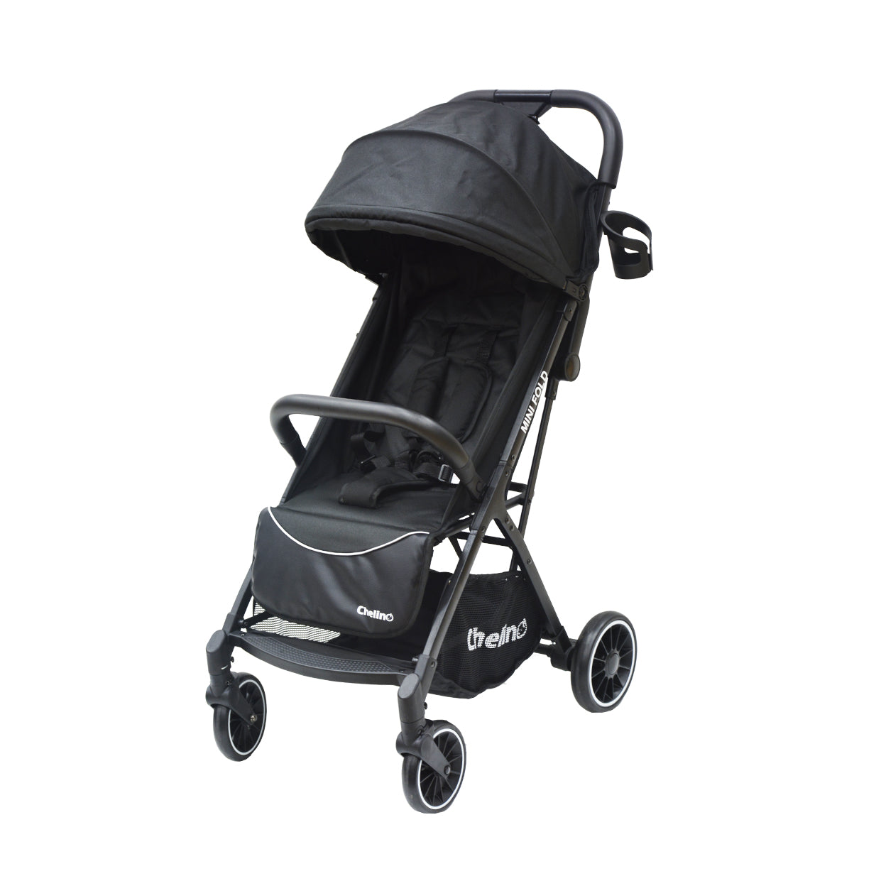 Black Small Folding Pushchair Cheap Mini Fold Stroller