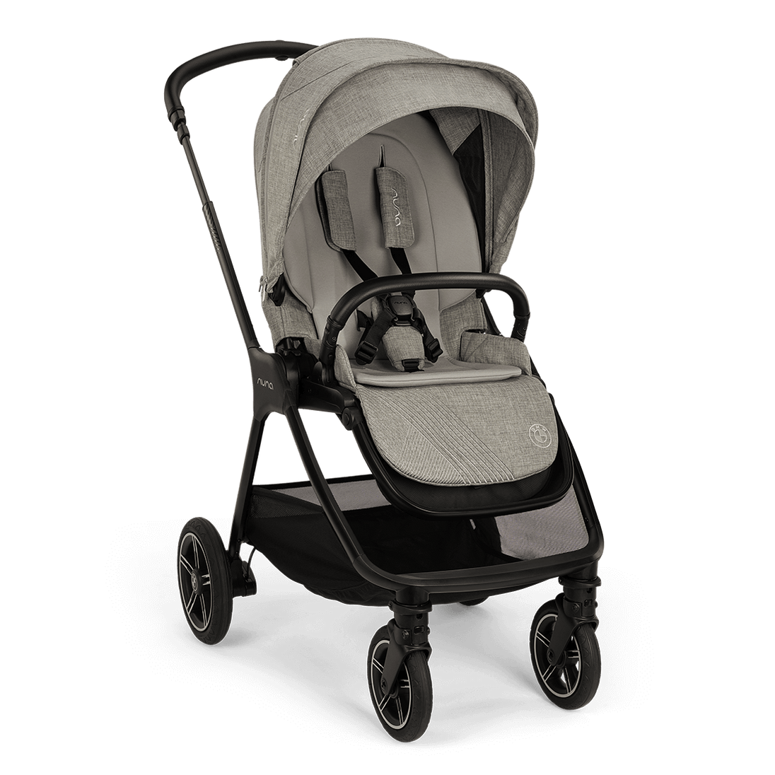 Triv™ Next BMW Collection stroller in Graphene color, suitable from birth to 22 kg.