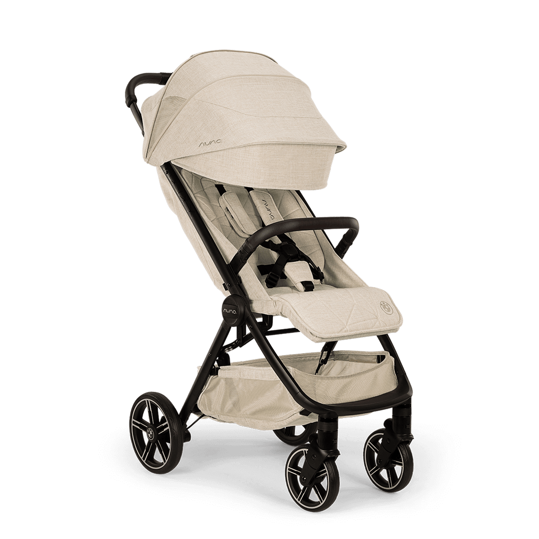 Nuna Trvl™ Lx BMW Mica Stroller, compact luxury design.