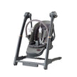 Royal 3 in 1 swing and high chair in grey, versatile baby furniture transitioning between high chair, swing, and seat.