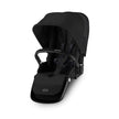 Gazelle S2 Seat Unit in Moon Black attached to stroller frame.