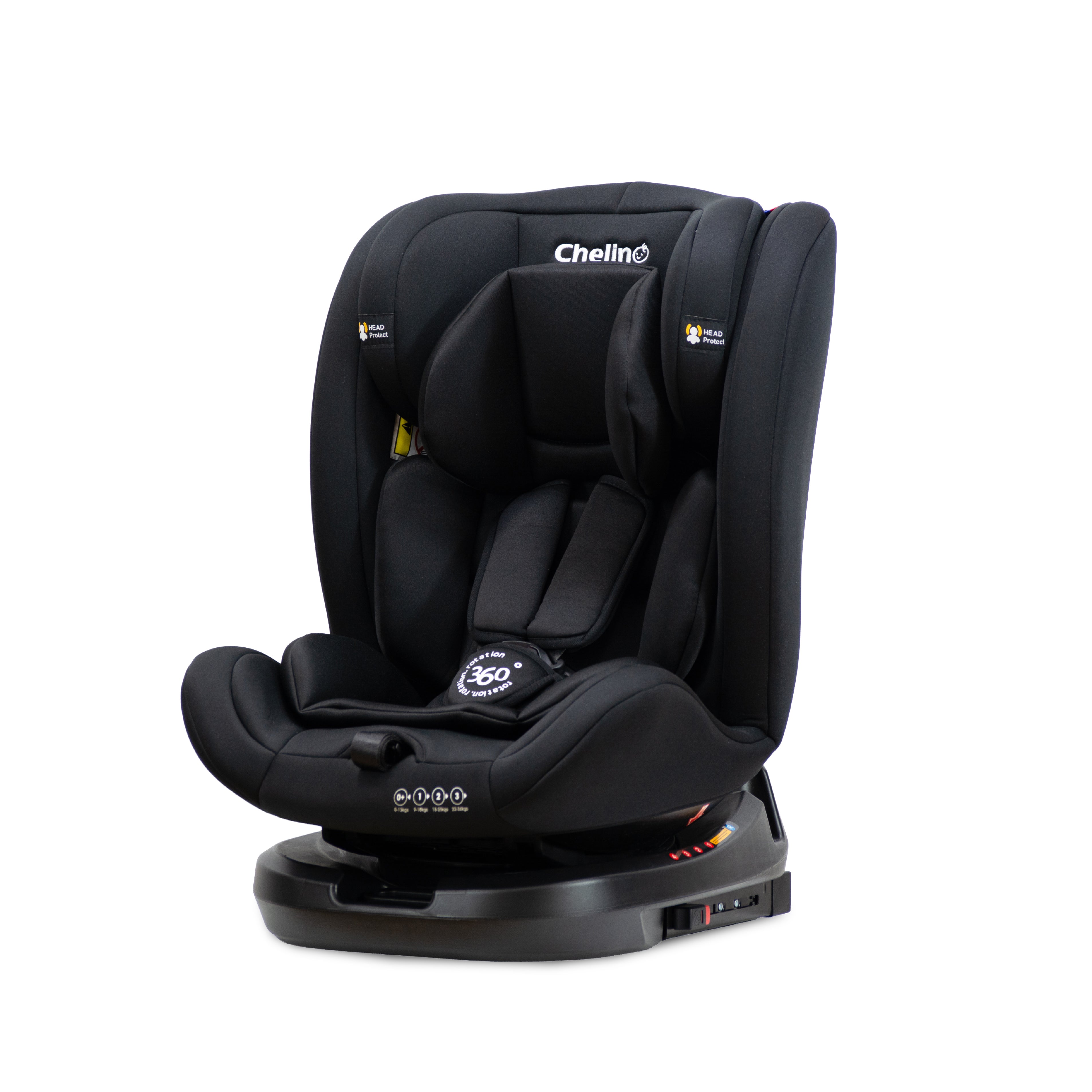 ☆ stina size S ☆ Chelino Senna S Stages 360 Car Seat - Safe & Versatile for 0-12 Years