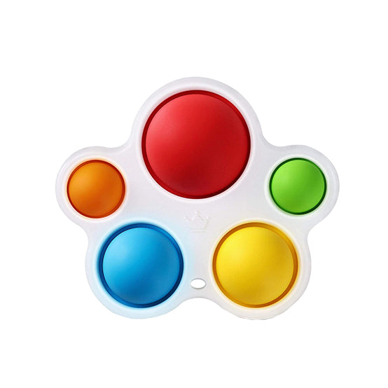 Silicon Flipping Boards for babies with colorful, textured panels for sensory play.