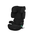 Solution X i-Fix Car Seat with reclining headrest for enhanced safety and comfort.