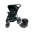 Urban Rider II Stroller with large inflatable wheels and sturdy frame for off-road use.