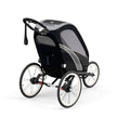 Cybex Zeno multisport running stroller with cycling and hands-free running kits.
