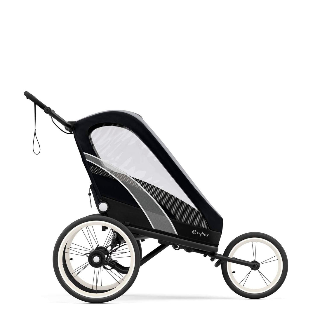 Cybex Zeno multisport running stroller and cabinet.