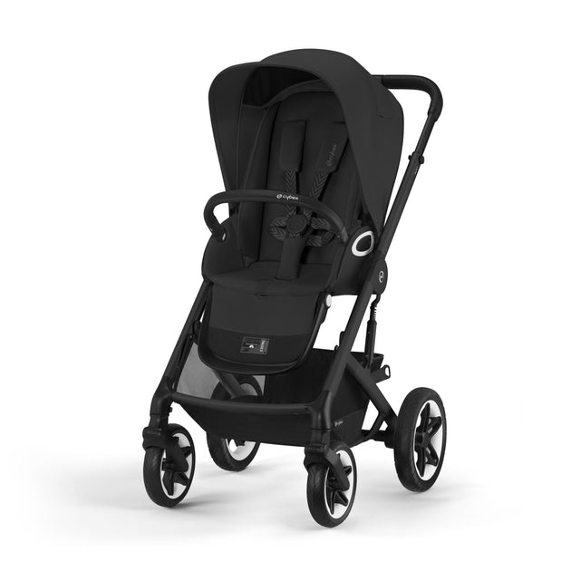 Talos S Lux GEN 4 all-terrain stroller with advanced suspension and weather protection.