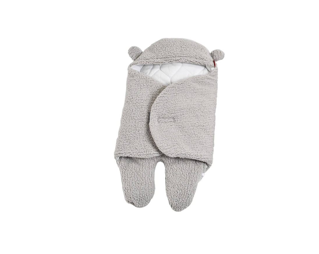 Baby Swaddle Sleeping Bag Grey - 6 - 9 Months - ChelinoBaby Online