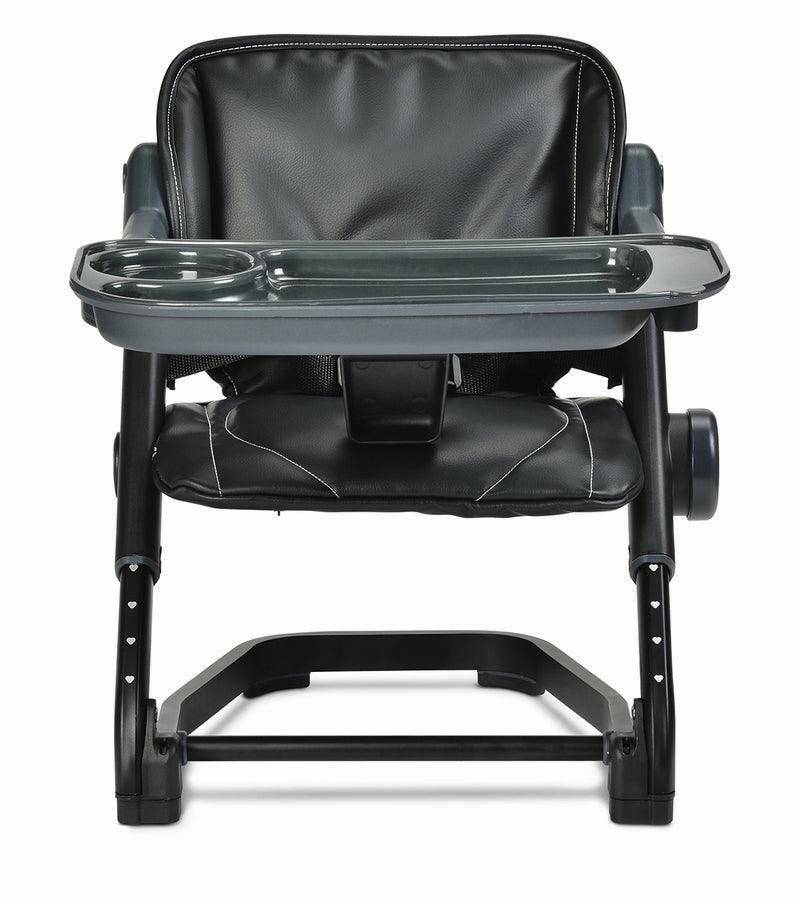 FeedMe Booster Seat feeding chair with removable tray and adjustable height settings.