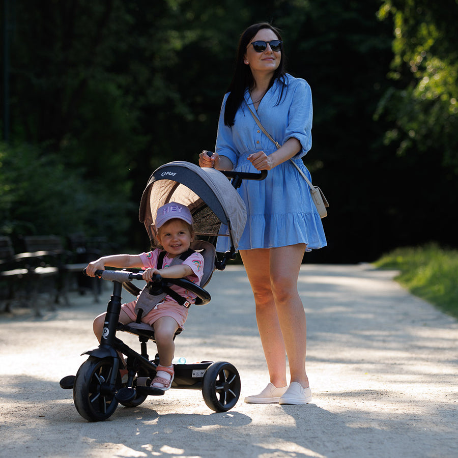 QPlay Rito Star Tricycle W/EVA Wheel Grey