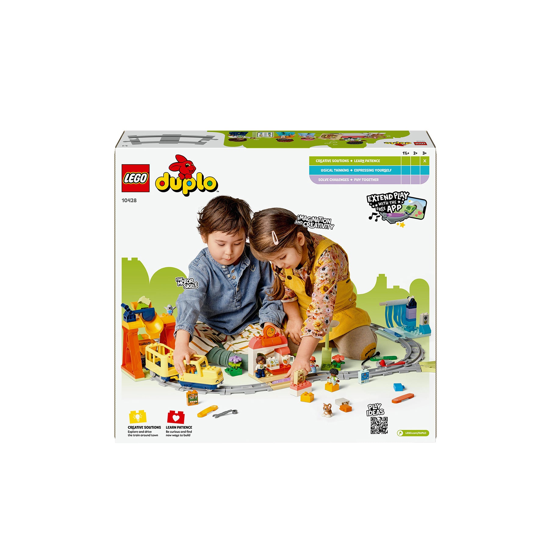 LEGO Duplo Big Interactive Community Train - Fun Toddler Toy Set