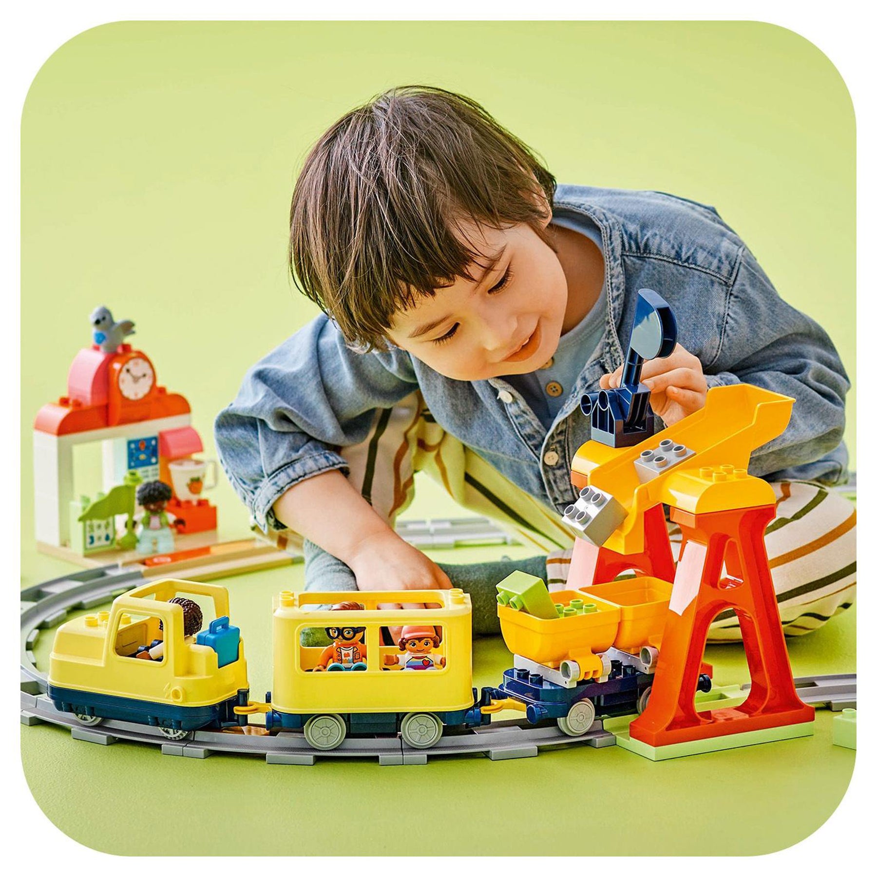 LEGO Duplo Big Interactive Community Train - Fun Toddler Toy Set