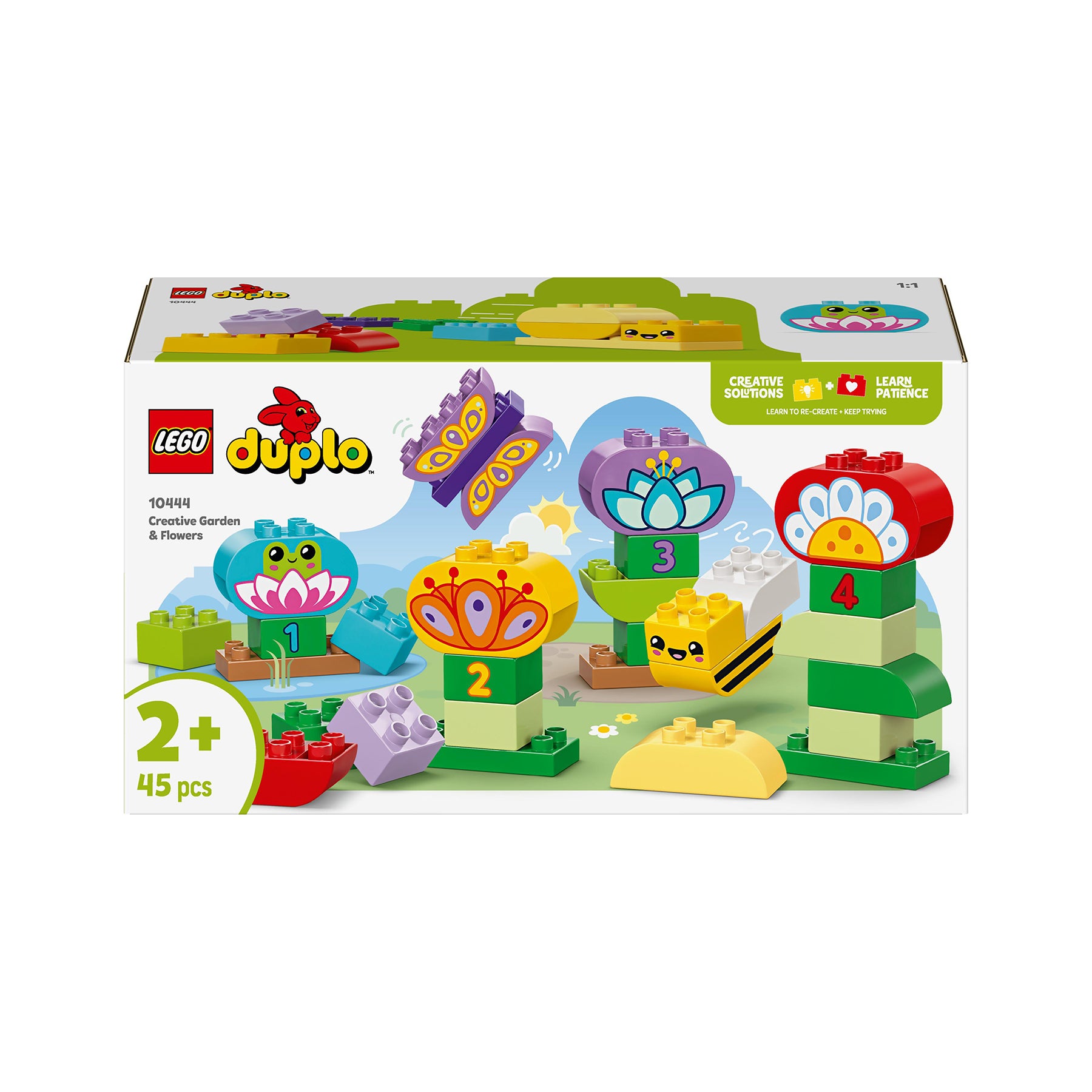 LEGO Duplo Creative Garden & Flowers - Fun Learning Toy for Toddlers