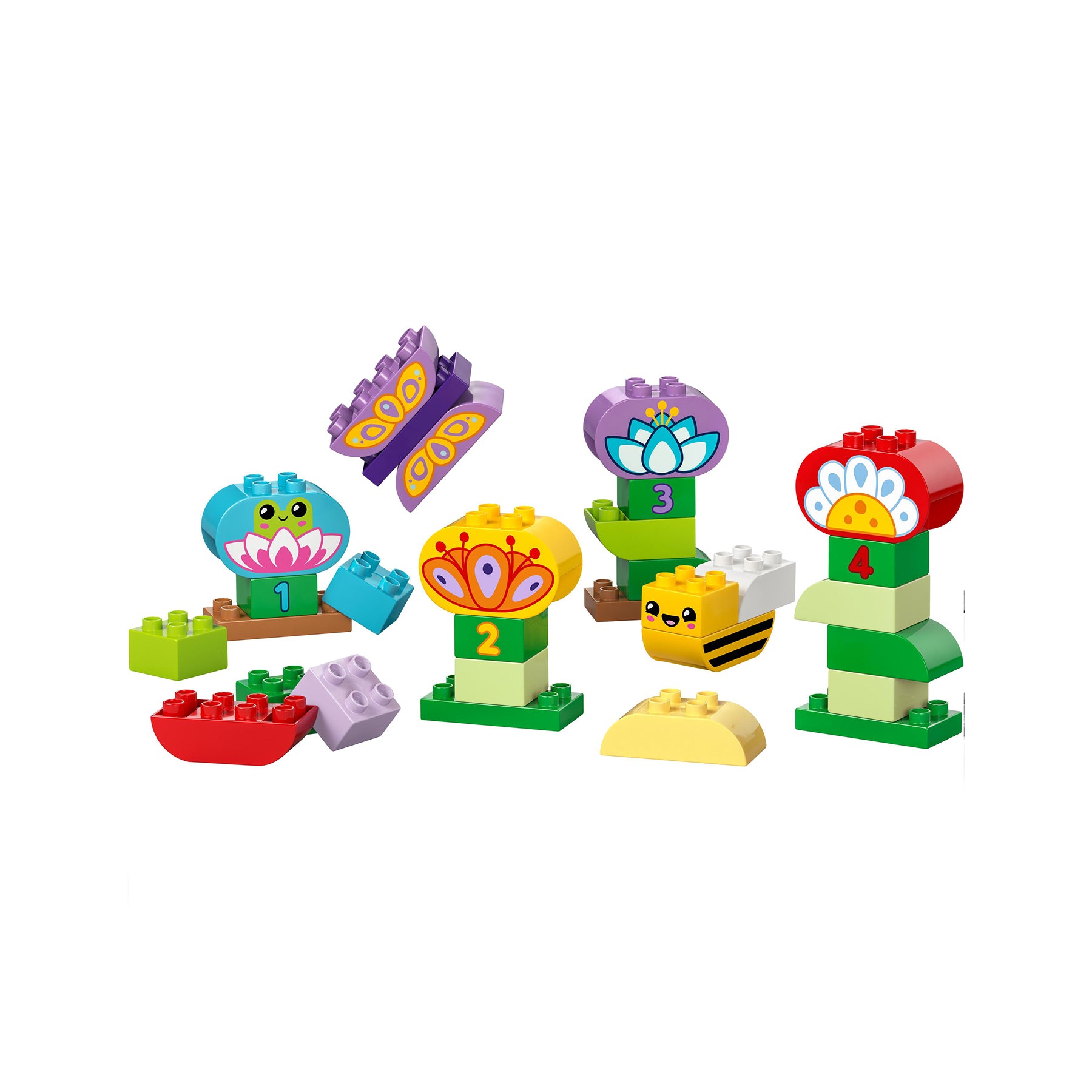 LEGO Duplo Creative Garden & Flowers - Fun Learning Toy for Toddlers