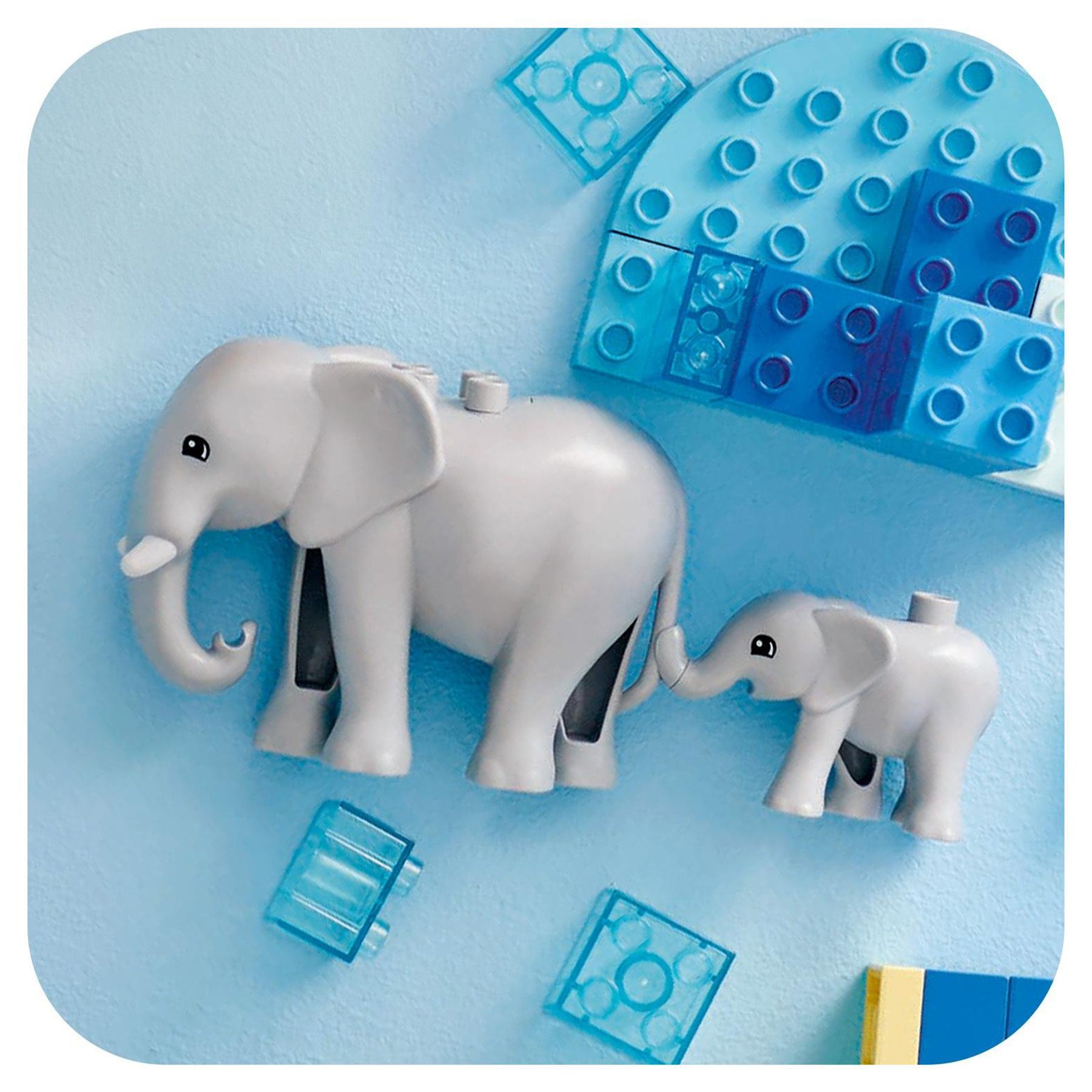 LEGO DUPLO 3 IN 1 Wild Animal Families - Educational Toddler Toy