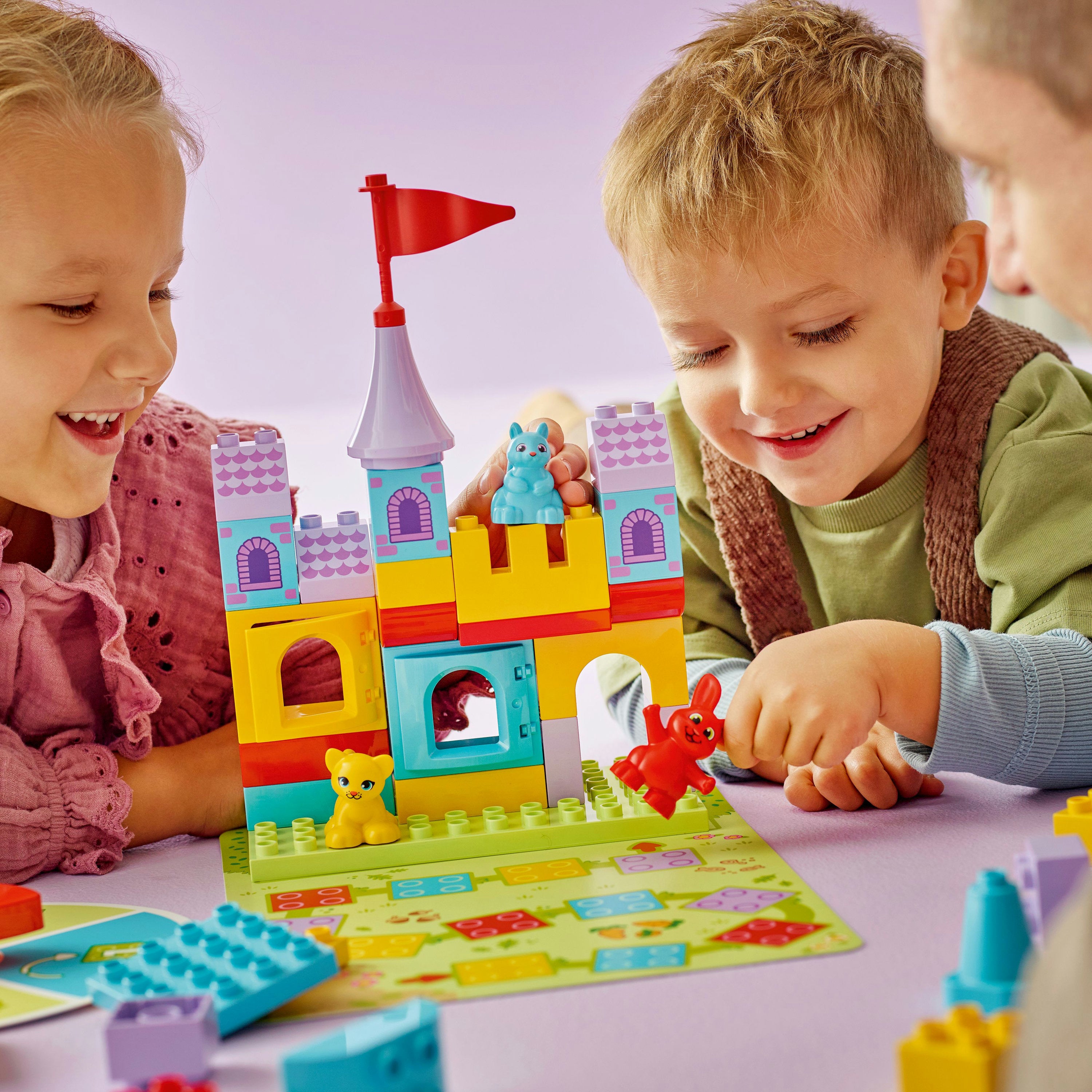 LEGO DUPLO Hopsy's Castle Game - Fun 2-in-1 Board Game for Kids