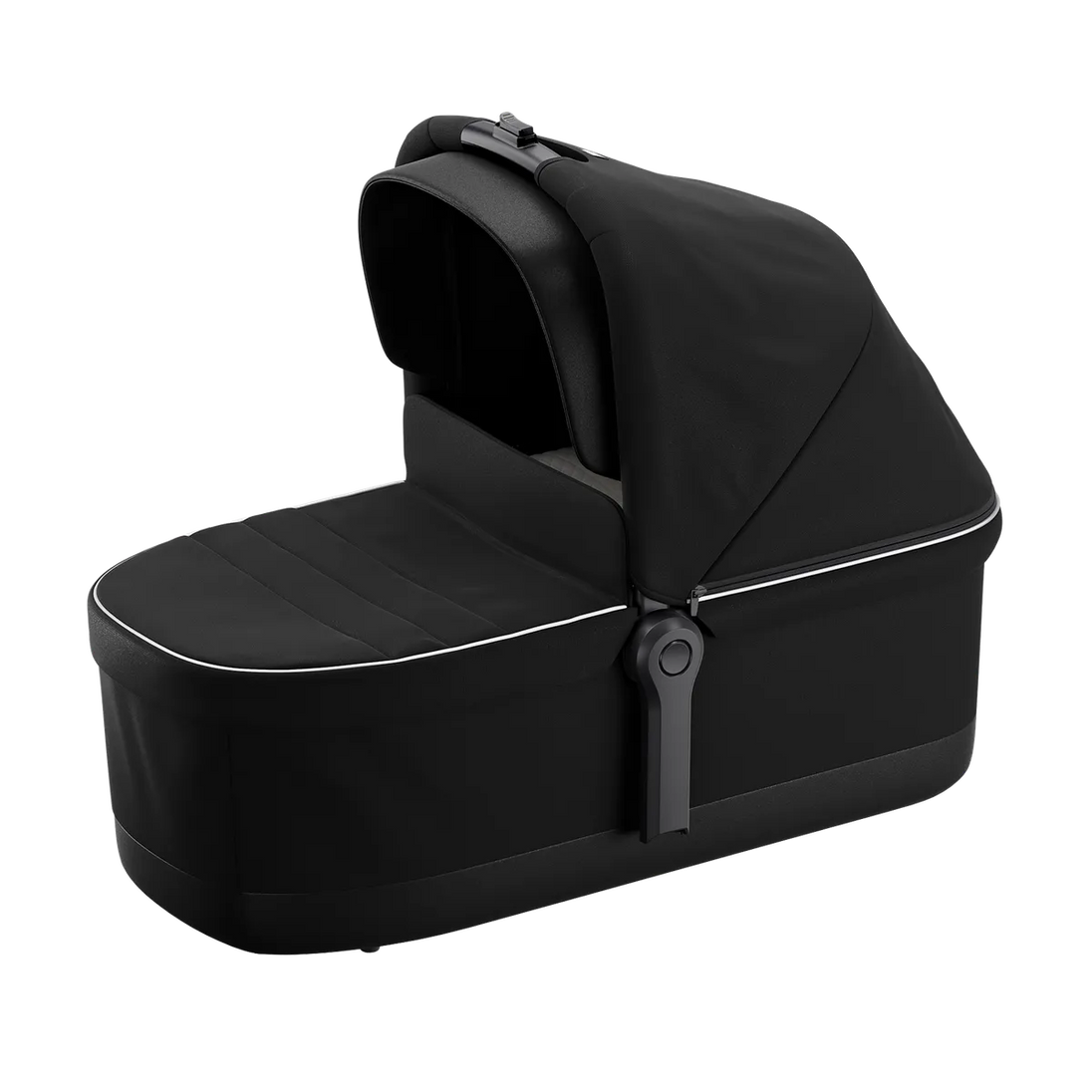 Thule Sleek Bassinet attached to stroller, convertible pram for growing families