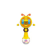Colorful Ringing Rattle Toy Drum for infants aged 12 months and up, featuring soft lights, music, and teether.