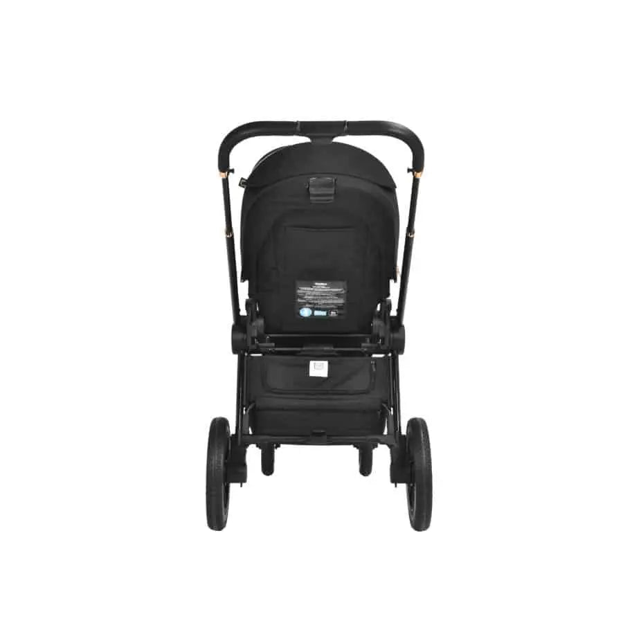Bella Black 3 Chrome Stroller - ChelinoBaby Online