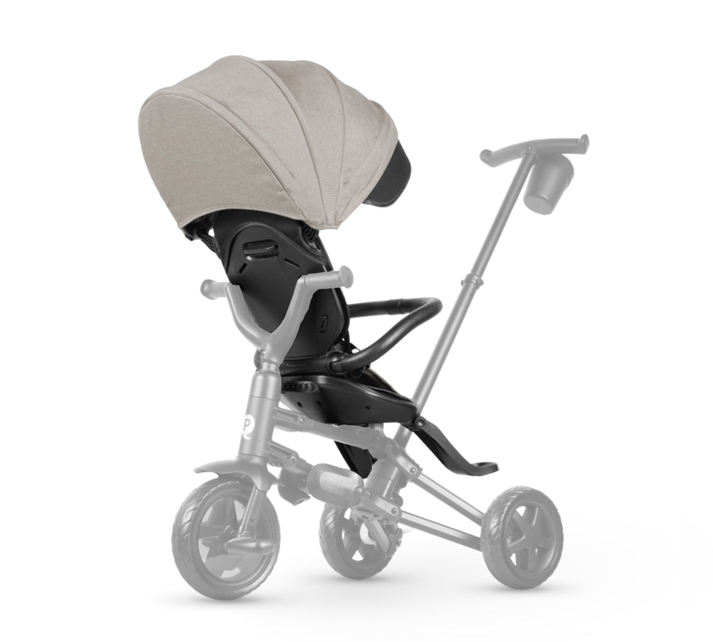 QPLAY Nova Niello Tricycle Black - Versatile & Foldable Trike