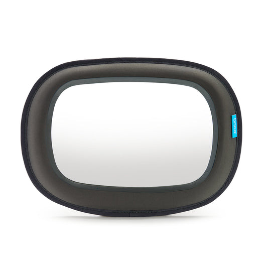 Snuggletime Travel Baby Rear View Mirror wide-angle safety mirror attached to car headrest for rear-facing baby monitoring