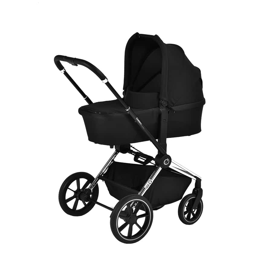 Maverick Chrome & Black Stroller - ChelinoBaby Online