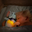 Alecto BC350 - Cuddly elephant with soothing sounds and night light - ChelinoBaby Online