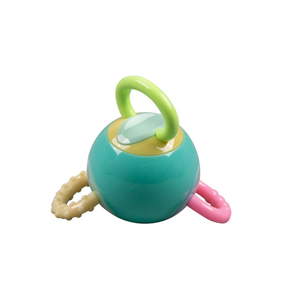 Vibrant baby molars toy; teething, sensory development; suitable for newborns.