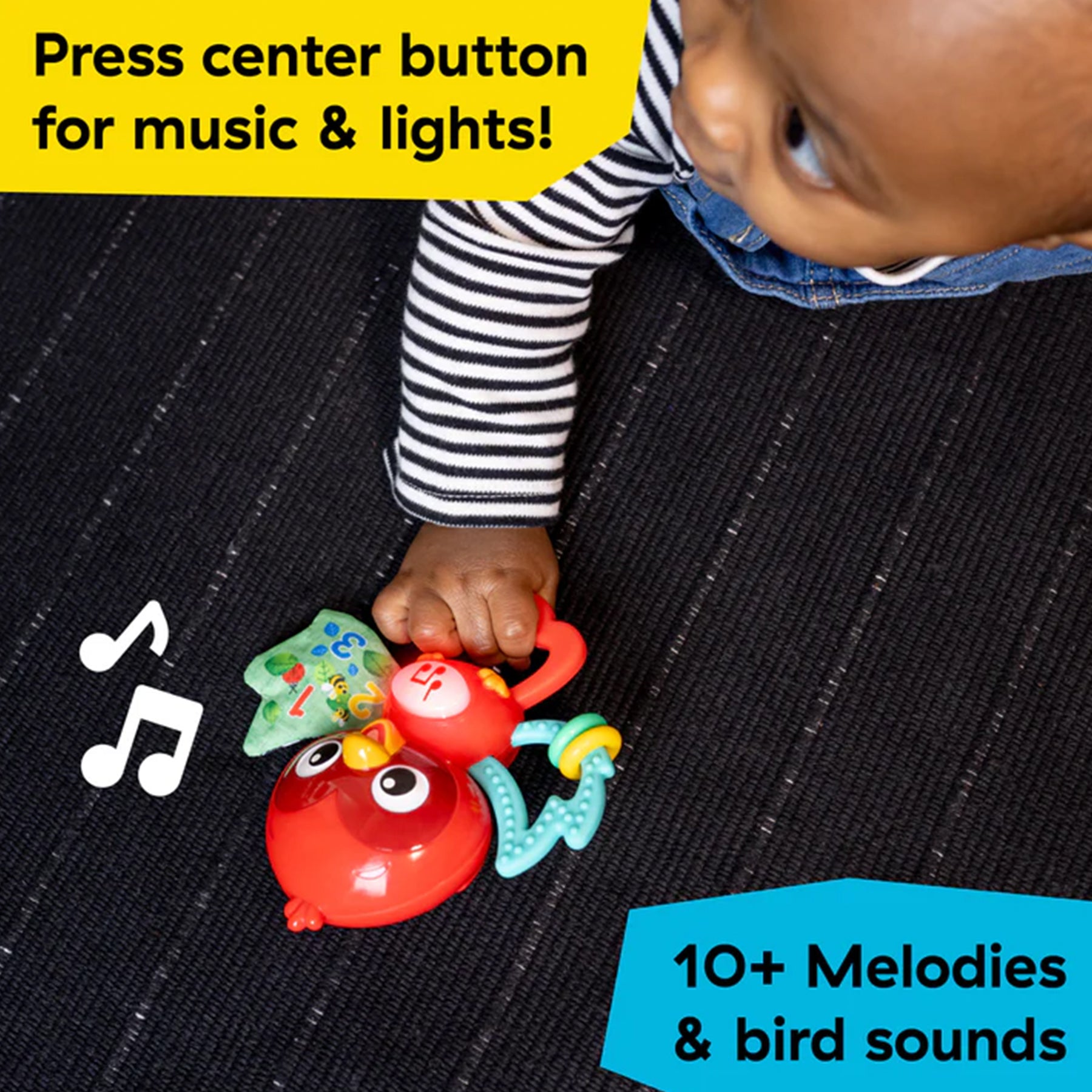 ミュージック BABY L L RESISTANS Baby Einstein Roxy Take-A-Long Pal - Sensory Toy for Babies