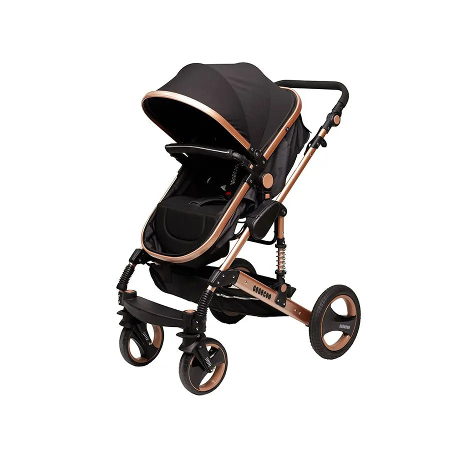 Bee Black Gold Stroller