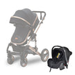 Bee Infant Seat Black lightweight infant car seat compatible with Bebecoo Bee Stroller for newborns up to 13kg