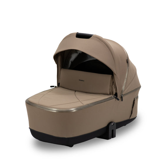 Bella III Mocca carry cot in mocca color for newborns up to 6 months, frame not included