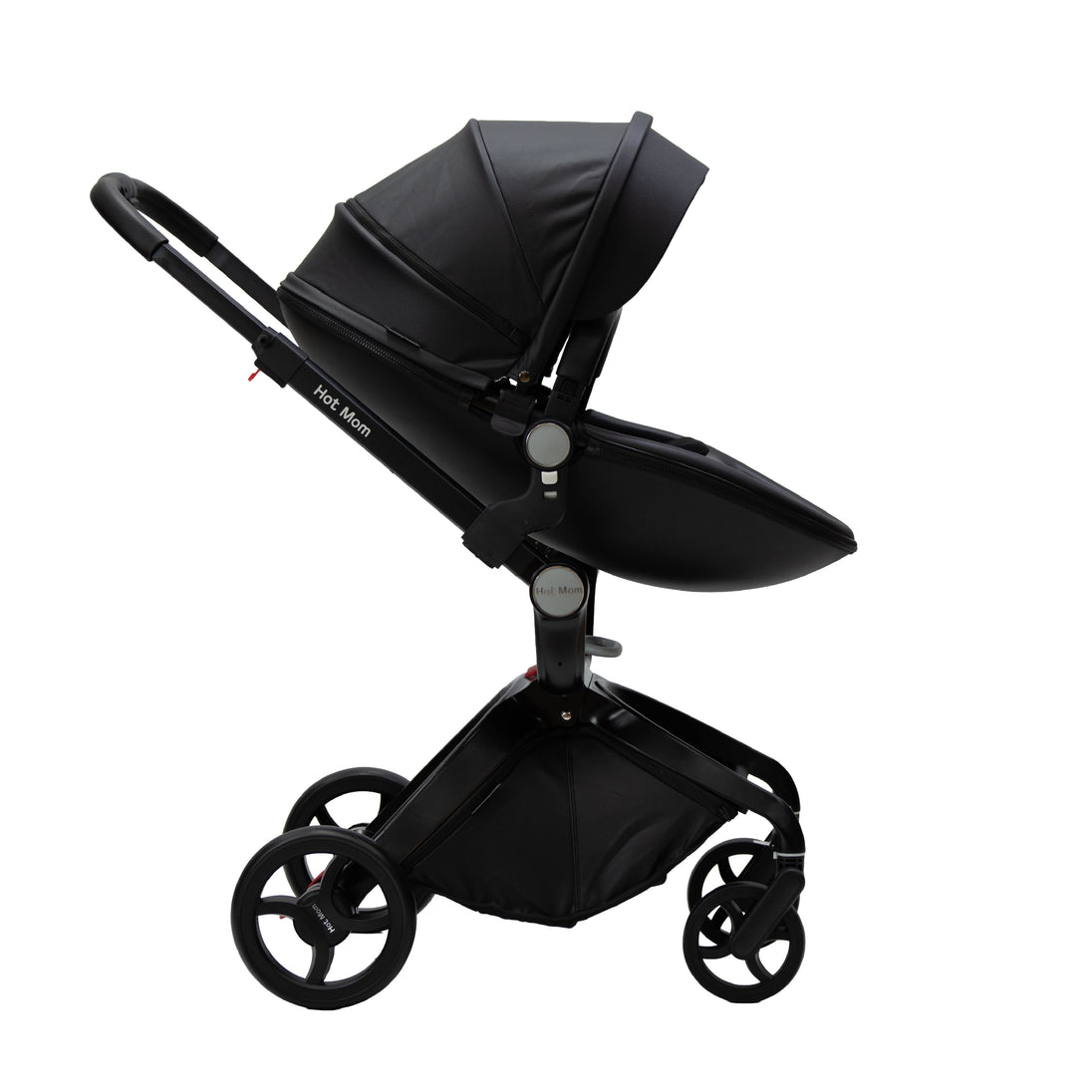 hot mom stroller black HotMom Cocoon Black
