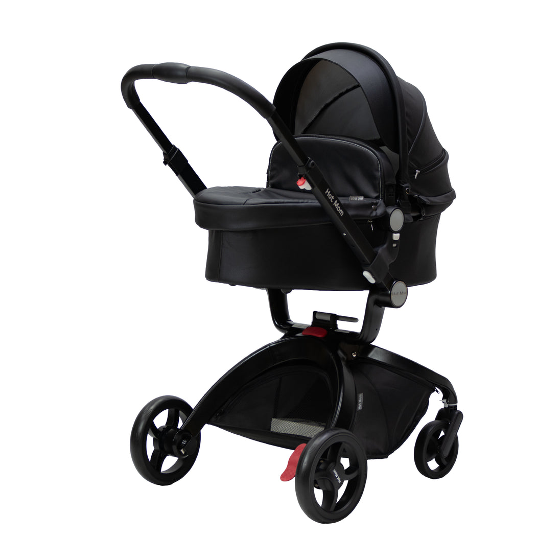 hot mom stroller black HotMom Cocoon Black