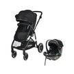 Coyote II Travel System stroller and car seat for infants and toddlers, ergonomic and stylish.